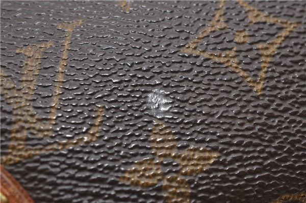 Auth Louis Vuitton Monogram Marly Dragonne GM Clutch Hand Bag M51825 LV 4878D