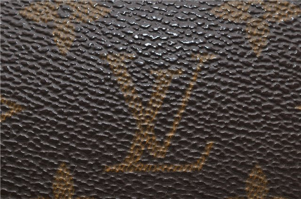 Auth Louis Vuitton Monogram Marly Dragonne GM Clutch Hand Bag M51825 LV 4878D