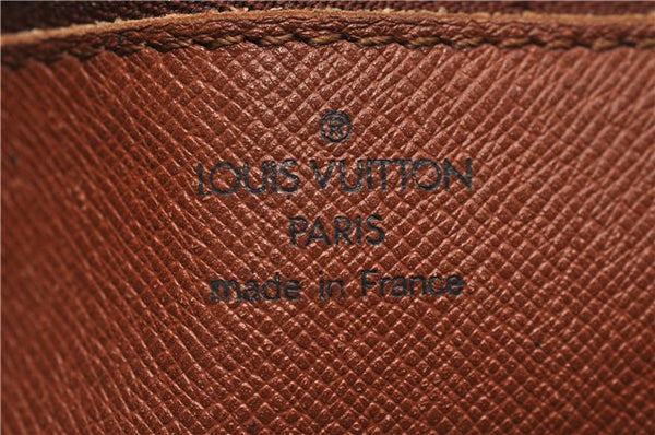 Auth Louis Vuitton Monogram Marly Dragonne GM Clutch Hand Bag M51825 LV 4878D