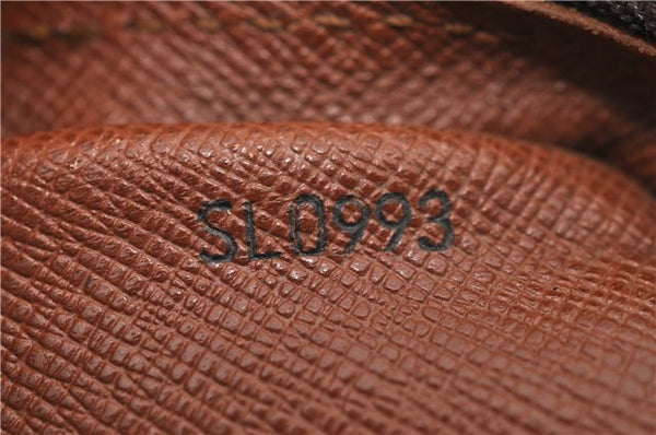 Auth Louis Vuitton Monogram Marly Dragonne GM Clutch Hand Bag M51825 LV 4878D