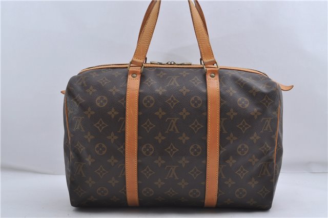 Authentic Louis Vuitton Monogram Sac Souple 35 Hand Boston Bag M41626 LV 4879D