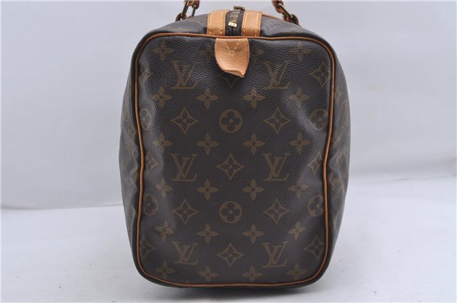 Authentic Louis Vuitton Monogram Sac Souple 35 Hand Boston Bag M41626 LV 4879D