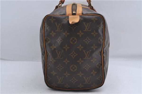 Authentic Louis Vuitton Monogram Sac Souple 35 Hand Boston Bag M41626 LV 4879D