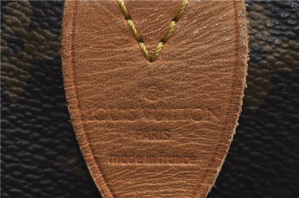 Authentic Louis Vuitton Monogram Sac Souple 35 Hand Boston Bag M41626 LV 4879D