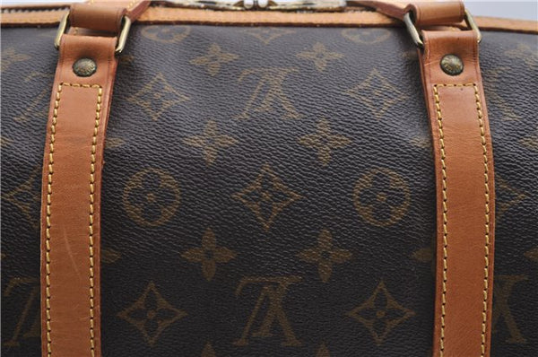 Authentic Louis Vuitton Monogram Sac Souple 35 Hand Boston Bag M41626 LV 4879D