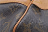 Authentic Louis Vuitton Monogram Sac Souple 35 Hand Boston Bag M41626 LV 4879D