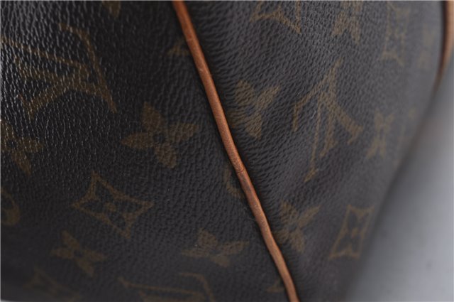 Authentic Louis Vuitton Monogram Sac Souple 35 Hand Boston Bag M41626 LV 4879D