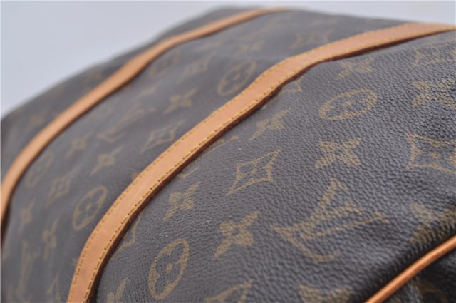 Authentic Louis Vuitton Monogram Sac Souple 35 Hand Boston Bag M41626 LV 4879D