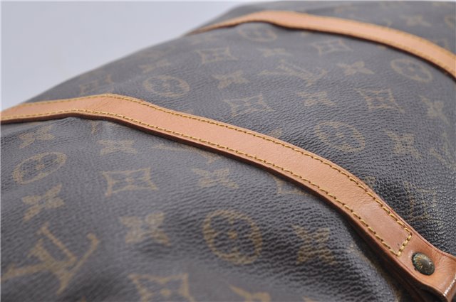 Authentic Louis Vuitton Monogram Sac Souple 35 Hand Boston Bag M41626 LV 4879D