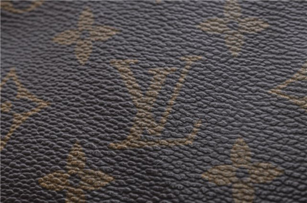 Authentic Louis Vuitton Monogram Sac Souple 35 Hand Boston Bag M41626 LV 4879D