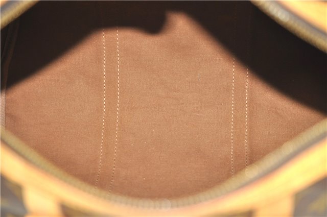 Authentic Louis Vuitton Monogram Sac Souple 35 Hand Boston Bag M41626 LV 4879D