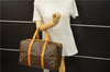 Authentic Louis Vuitton Monogram Sac Souple 35 Hand Boston Bag M41626 LV 4879D