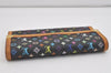 Louis Vuitton Monogram Multicolor Porte Tresor International Wallet Black 4880I