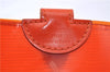 Auth Louis Vuitton Epi Plage Lagoon Bay Tote Bag Clear Orange M92264 LV 4881D