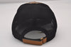 Authentic GUCCI Micro GG PVC Leather Disney Cap Size M 602979 Brown 4881I