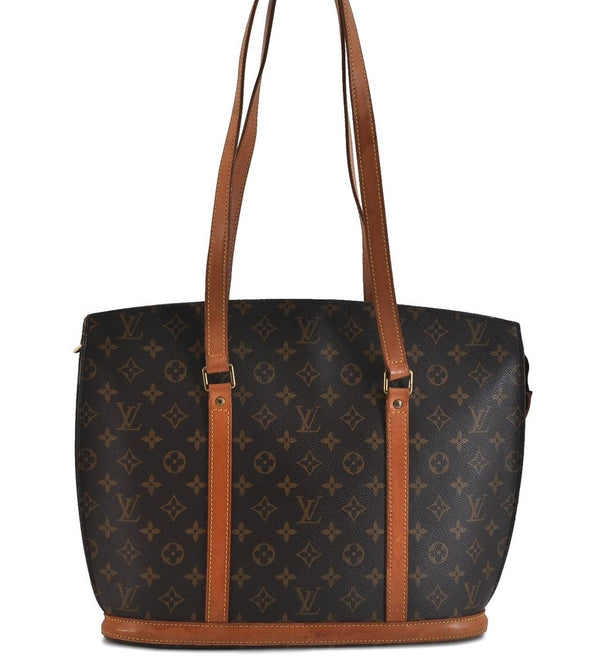 Authentic LOUIS VUITTON Monogram Babylone Shoulder Tote Bag M51102 LV 4882C