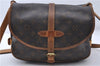 Auth Louis Vuitton Monogram Saumur 30 Shoulder Cross Body Bag M42256 LV 4882D