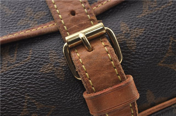 Auth Louis Vuitton Monogram Saumur 30 Shoulder Cross Body Bag M42256 LV 4882D