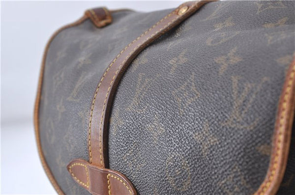 Auth Louis Vuitton Monogram Saumur 30 Shoulder Cross Body Bag M42256 LV 4882D