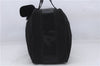 Authentic GUCCI Hand Travel Bag Canvas Leather Black 4883D