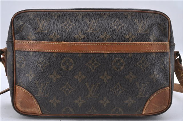Auth Louis Vuitton Monogram Trocadero 27 Shoulder Cross Bag M51274 LV Junk 4884D