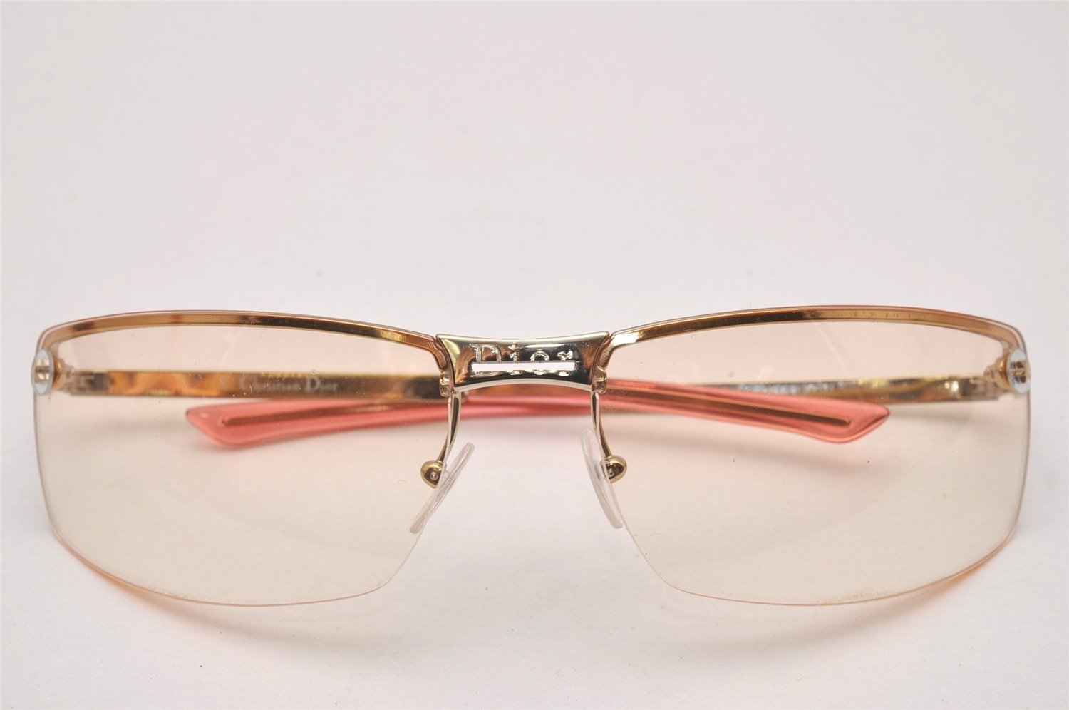 Authentic Christian Dior Vintage Sunglasses Titanium 3YGIJ Pink CD 4884I