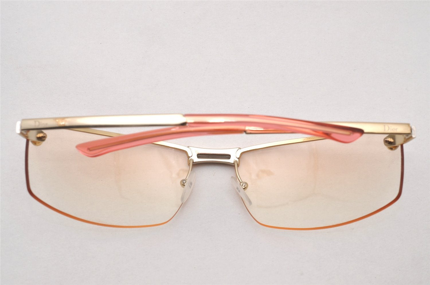 Authentic Christian Dior Vintage Sunglasses Titanium 3YGIJ Pink CD 4884I