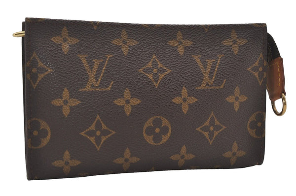 Authentic Louis Vuitton Monogram Pouch For Bucket PM LV 4886I