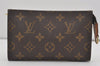 Authentic Louis Vuitton Monogram Pouch For Bucket PM LV 4886I