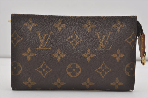 Authentic Louis Vuitton Monogram Pouch For Bucket PM LV 4886I