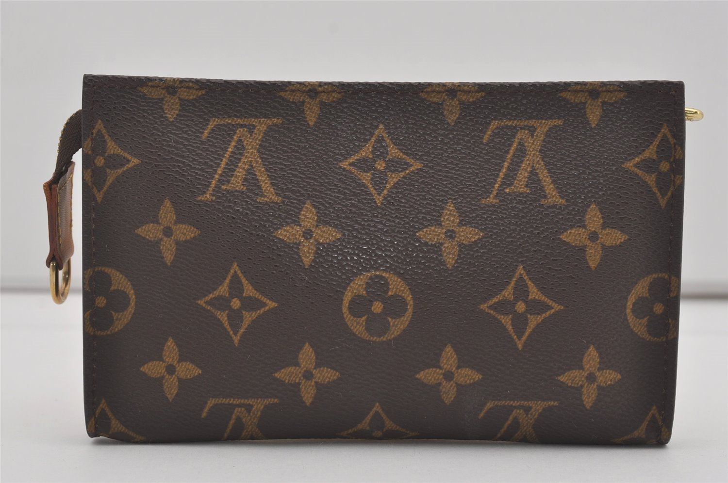 Authentic Louis Vuitton Monogram Pouch For Bucket PM LV 4886I