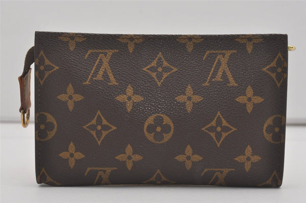 Authentic Louis Vuitton Monogram Pouch For Bucket PM LV 4886I