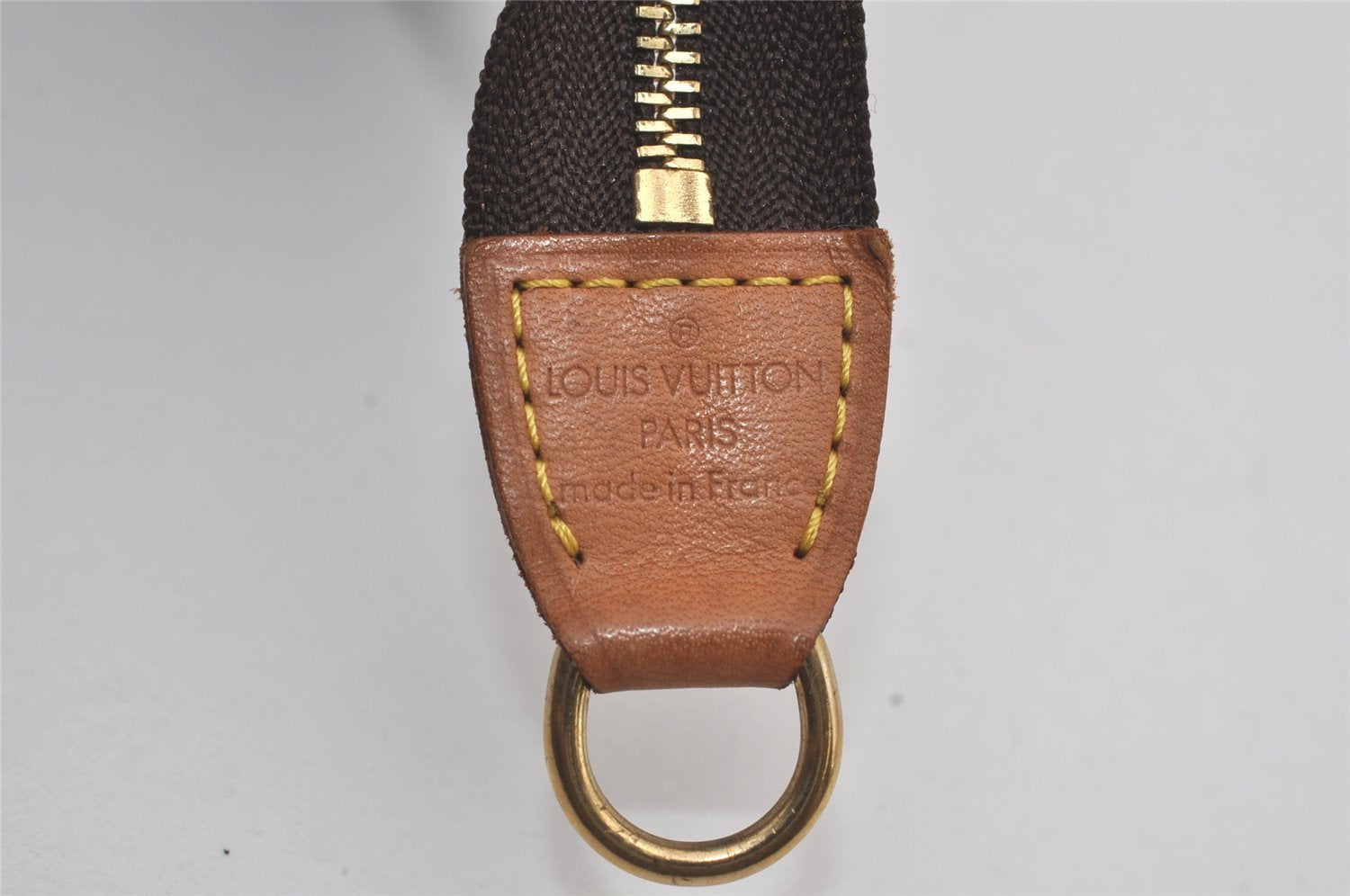 Authentic Louis Vuitton Monogram Pouch For Bucket PM LV 4886I