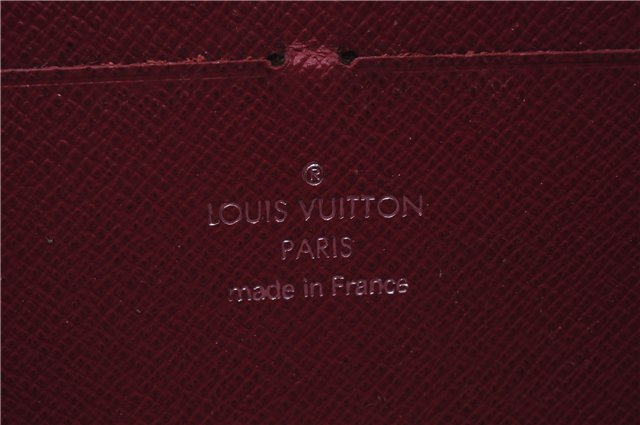 Authentic LOUIS VUITTON Epi Zippy Wallet Long Purple M60305 LV 4887C