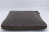 Authentic Louis Vuitton Monogram Poche Documents Document Case M53400 LV 4887D