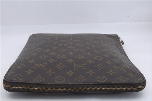 Authentic Louis Vuitton Monogram Poche Documents Document Case M53400 LV 4887D