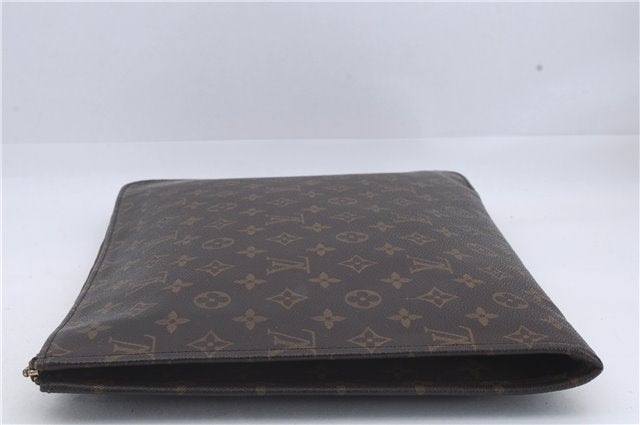 Authentic Louis Vuitton Monogram Poche Documents Document Case M53400 LV 4887D