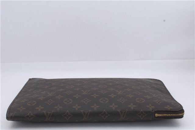 Authentic Louis Vuitton Monogram Poche Documents Document Case M53400 LV 4887D