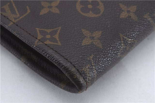 Authentic Louis Vuitton Monogram Poche Documents Document Case M53400 LV 4887D