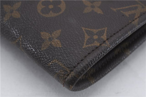 Authentic Louis Vuitton Monogram Poche Documents Document Case M53400 LV 4887D