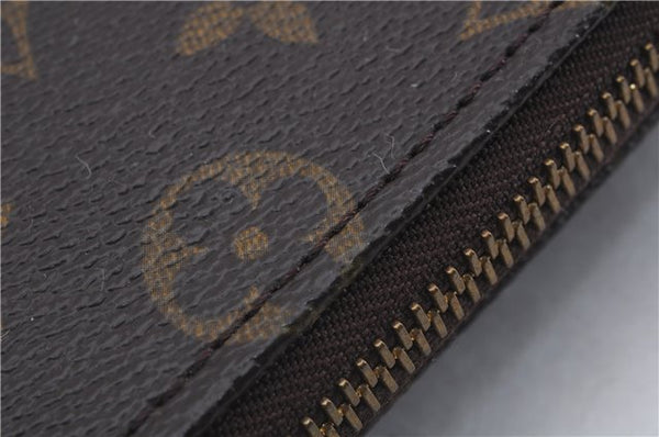 Authentic Louis Vuitton Monogram Poche Documents Document Case M53400 LV 4887D