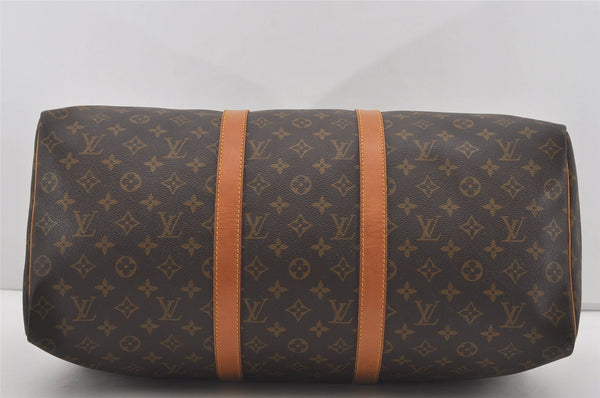 Authentic Louis Vuitton Monogram Keepall 50 Travel Boston Bag M41426 LV 4887I