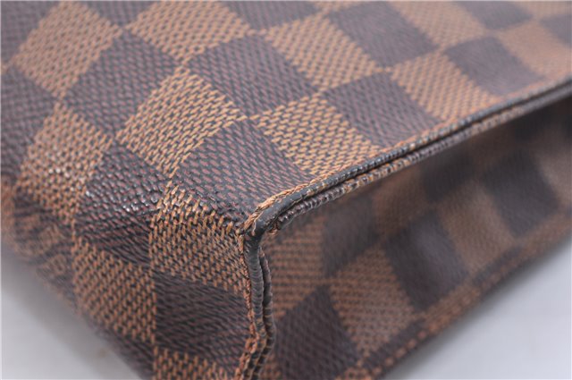 Authentic Louis Vuitton Damier Poche Toilette 26 Cosmetic Pouch N47543 LV 4888E