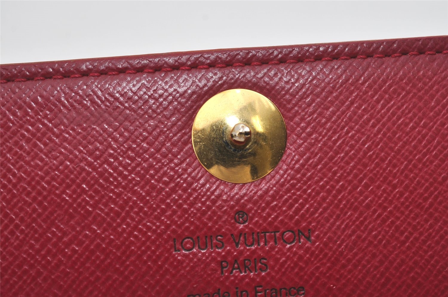 Auth Louis Vuitton Monogram Multicolor Portefeuille Sarah Wallet M93745 LV 4890I