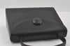 Authentic GIVENCHY Vintage Leather Hand Bag Purse Black 4893I
