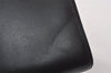 Authentic GIVENCHY Vintage Leather Hand Bag Purse Black 4893I
