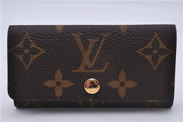 Auth Louis Vuitton Monogram Multicles 4 Four Hooks Key Case M62631 LV Box 4894E