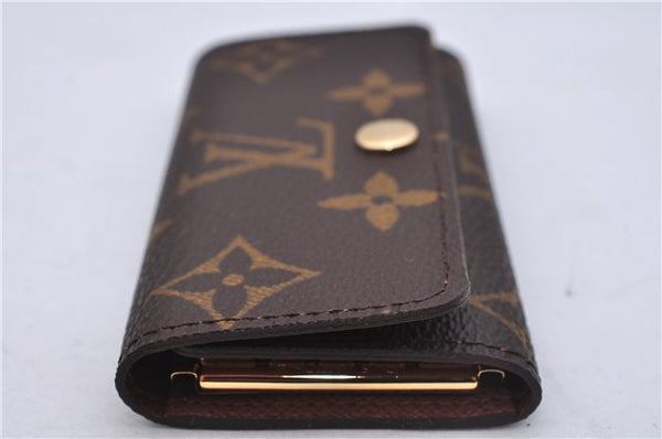 Auth Louis Vuitton Monogram Multicles 4 Four Hooks Key Case M62631 LV Box 4894E