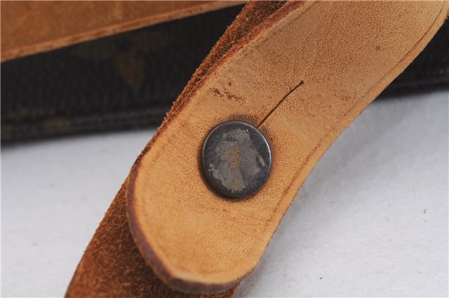 Auth Louis Vuitton Monogram Cartouchiere MM Shoulder Cross Bag M51253 Junk 4895D