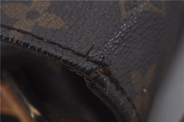 Auth Louis Vuitton Monogram Cartouchiere MM Shoulder Cross Bag M51253 Junk 4895D